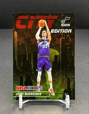 2023-24 Panini NBA Hoops - LAURI MARKKANEN - City Edition Hyper Red #/99 Jazz 17
