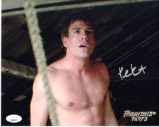 Paul Kratka signed 8x10 Photo Rick Bombay Friday the 13th 3 JSA Authentication