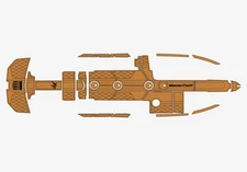 2020-2021 Mastercraft XT 25 Cockpit Swim platform bow 1/4"6mm EVA foam mat floor