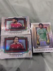 Futera Liverpool FC 2025 Base Cards Set of 3 Alisson Chiesa and Gomez Mint