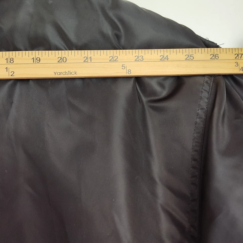 Arizona Jean Co. Chaqueta Bomber Para Hombre Talla L Negra Cremallera Completa Con Capucha Aislada Foto 3 de 4