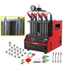 Petrol Car Fuel Injector Cleaner & Tester Ultrasonic Injector Cleaning Machine