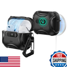 ESR AirPods Pro 3 Case USB-C MagSafe Drop-Proof Lock Cyber Black Protective Cove