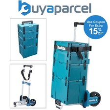 Makita Foldable MakPac Case Trolley Sack Truck + Type 1,2,3,4 Makpac Cases