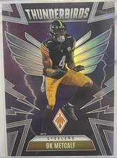 Panini 2025 Phoenix Thunderbirds DK Metcalf #43 Pittsburgh Steelers Insert