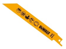 DEWALT - Bi-Metal Reciprocating Blade for Metal Cordless 152mm x 18 TPI (Pack 5)