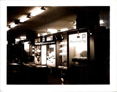 Packaging Corp of America Trade Show Booth Exhibit Photograph 1960s-70s