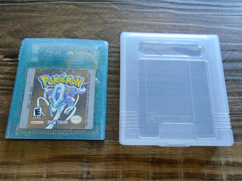 Pokemon Crystal Version Authentic! Nintendo Game Boy Color works, needs battery