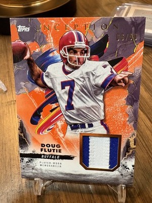 2024 Topps Inception Doug Flutie 2-Color Relic Card /50