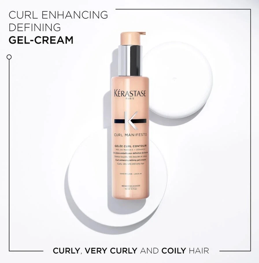 Kérastase Curl Manifesto| Gelée Curl Contour| Curl Enhancing Leave-In| 150 ml - Image 3 of 4