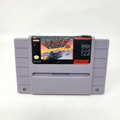 F-Zero SNES (Super Nintendo 1991) Authentic Tested Working