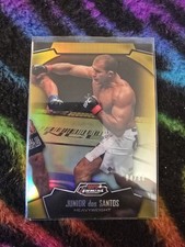 Topps 2012 Finest UFC Junior dos Santos #23 Gold Refractor /88 (SN)