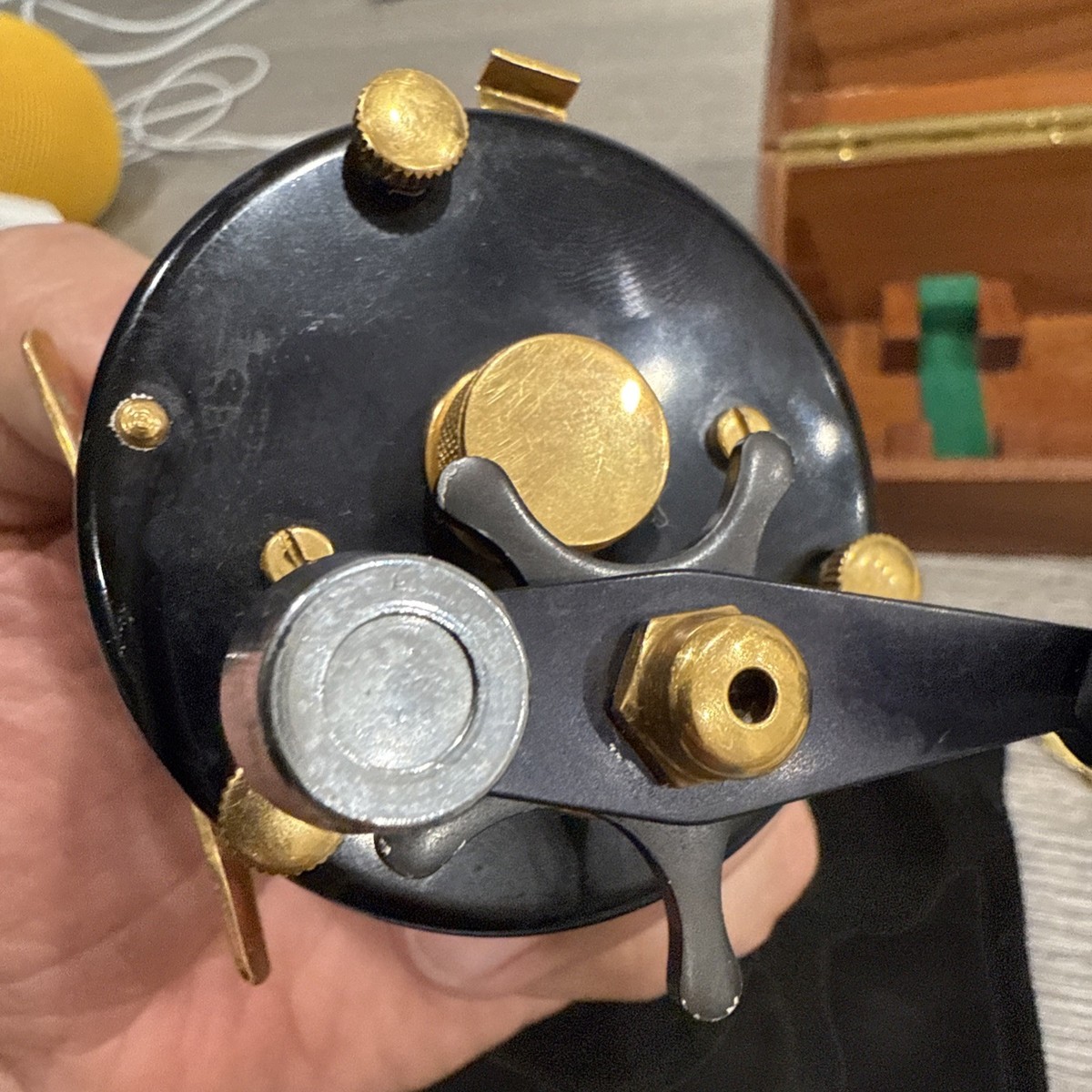 Abu Garcia Ambassadeur 5000 de Luxe Fishing Reel 24kt Gold Plated