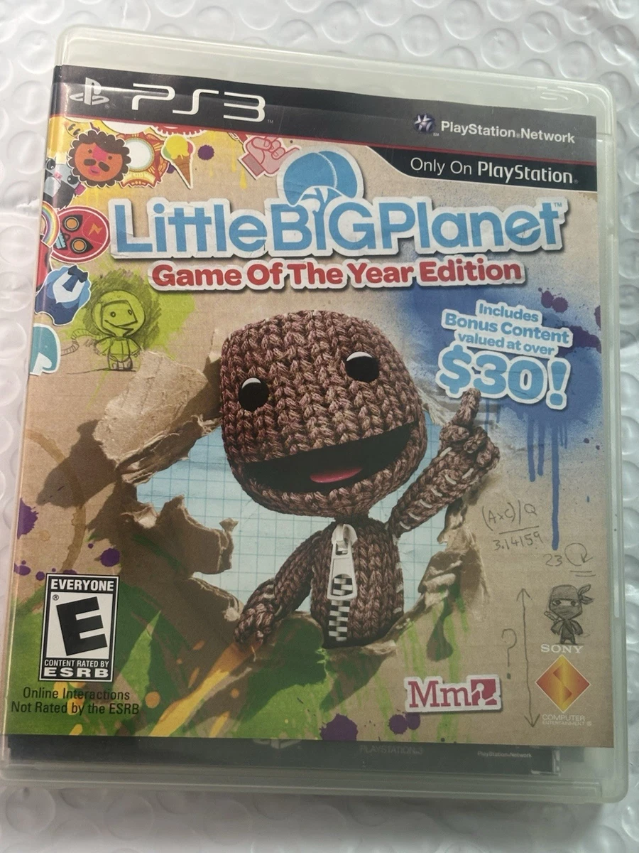 Jeu Little Big Planet - PS3 - Édition PROMO RARE - état Correct
