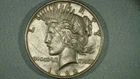 1922 peace dollar