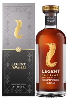 (293,71 /l) Legent Yamazaki Cask Finish Bourbon Whiskey 57% 0,7l Flasche