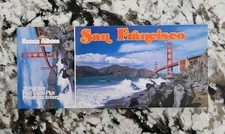 San Francisco Photo Album Postcard Book, 20 full size and 20 miniatures
