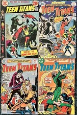 Teen Titans V.1 #43-46 GD-VG 1973-1976 Ernie Chan Paul Levitz DC Comics