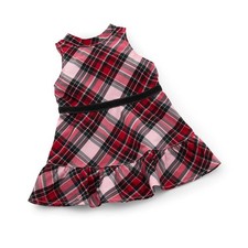 American Girl x Janie and Jack Holiday Plaid Dress for 18" Dolls