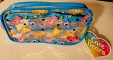 Care Bears Clear PVC Pencil Pouch or Cosmetic Bag Brand New with Tag
