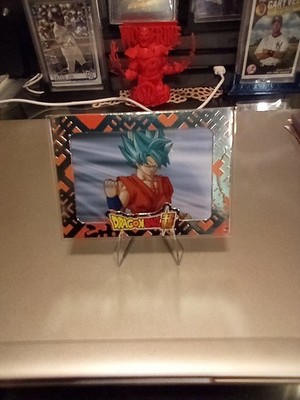 Dragon Ball Super CyberCel Rare SSGSS GOKU DBS-02-13 UNSCANNED
