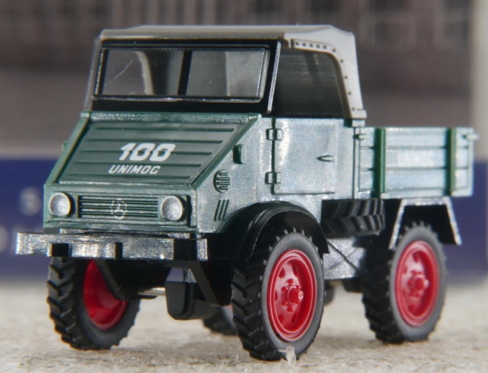 Wiking 1:87 Werbemodell A.S.S Mercedes MB Unimog 60 5 Jahre Museum Gaggenau OVP