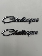 2019 - 2023 Dodge Challenger Left Right Sides Fender Emblem Logo 68394689aa Oem 2019 - 2023 Dodge Challenger Left Right Sides Fender Emblem Logo 68394689aa Oem