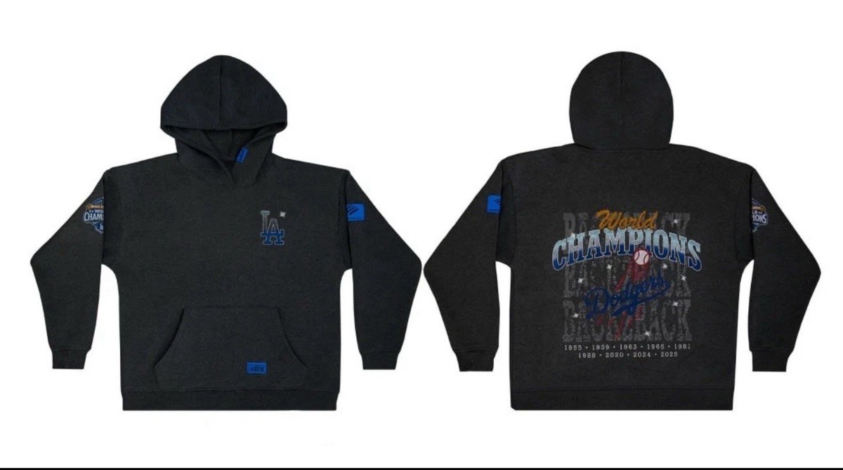Dodgers Back-to-Back World Champions (XL) Hoodie SGA 3/30/26 | eBay
