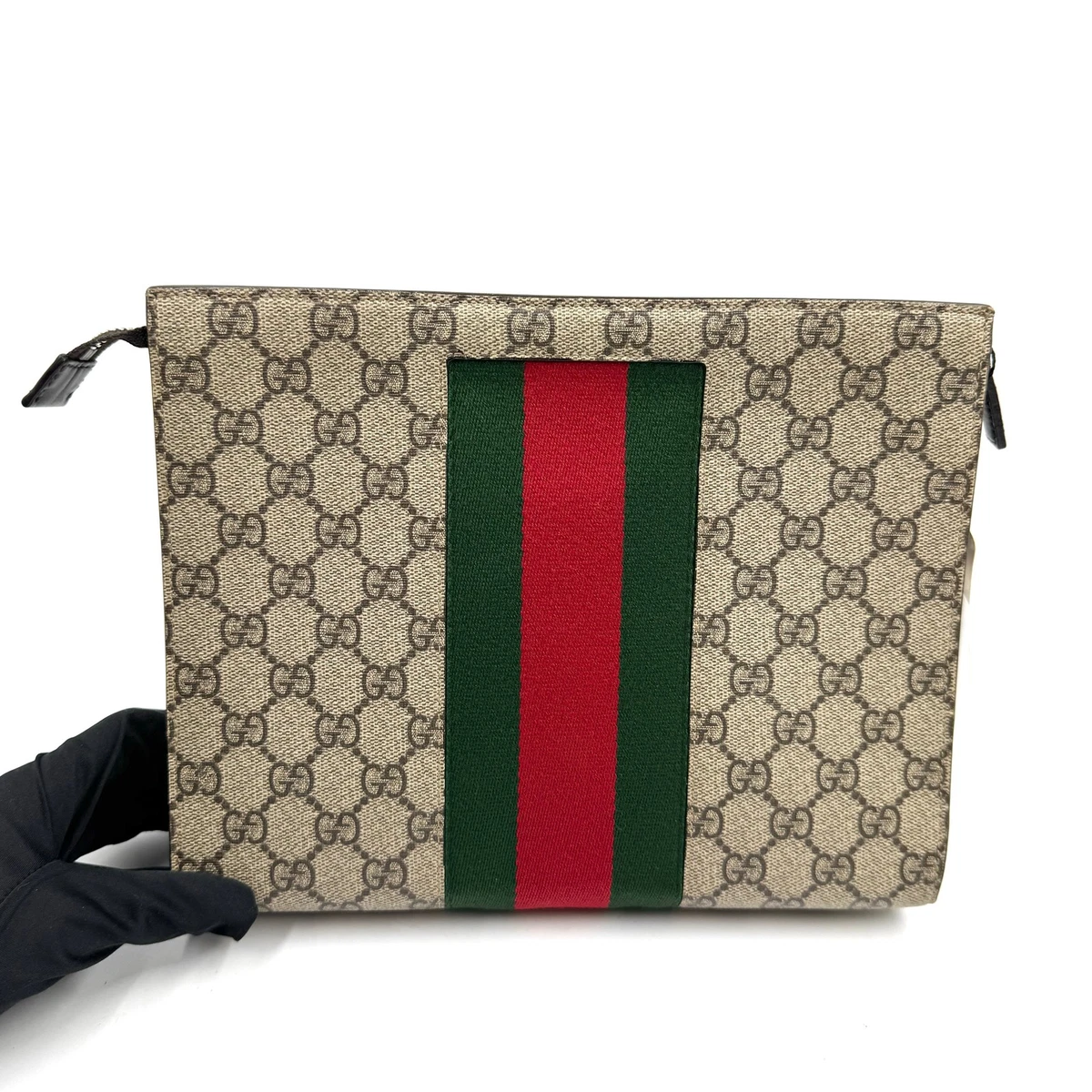 Gucci Striped Clutch Bags & Handbags for Women for sale | eBay