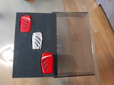 Rarissimo accendino Set Completo 3 Marlboro Color Argento e Rosso In Box Nuovo