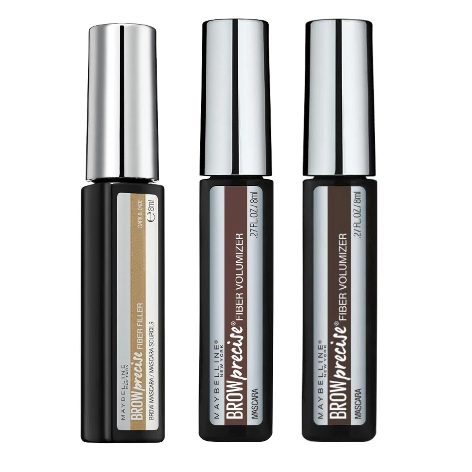 Maybelline Brow Precise Fibre Filler Mascara 8ml - CHOOSE YOUR SHADE - Image 1 of 1