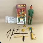 Marx Johnny West Uk Fighting Eagle Near Mint Complete Set Accessories