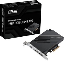 ASUS USB4 PCIe Gen4 Thunderbolt 4 Expansion Card USB-C DisplayPort 1.4 PCIe 4.0
