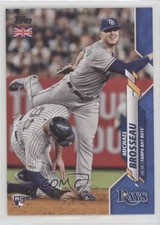 2020 Topps UK Edition Blue 71/75 Michael Brosseau #76 Rookie RC 0nr3