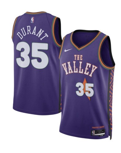 Kevin Durant Suns Nike 2024/25 City Edition Swingman Jersey Purple Men’s SIZE M