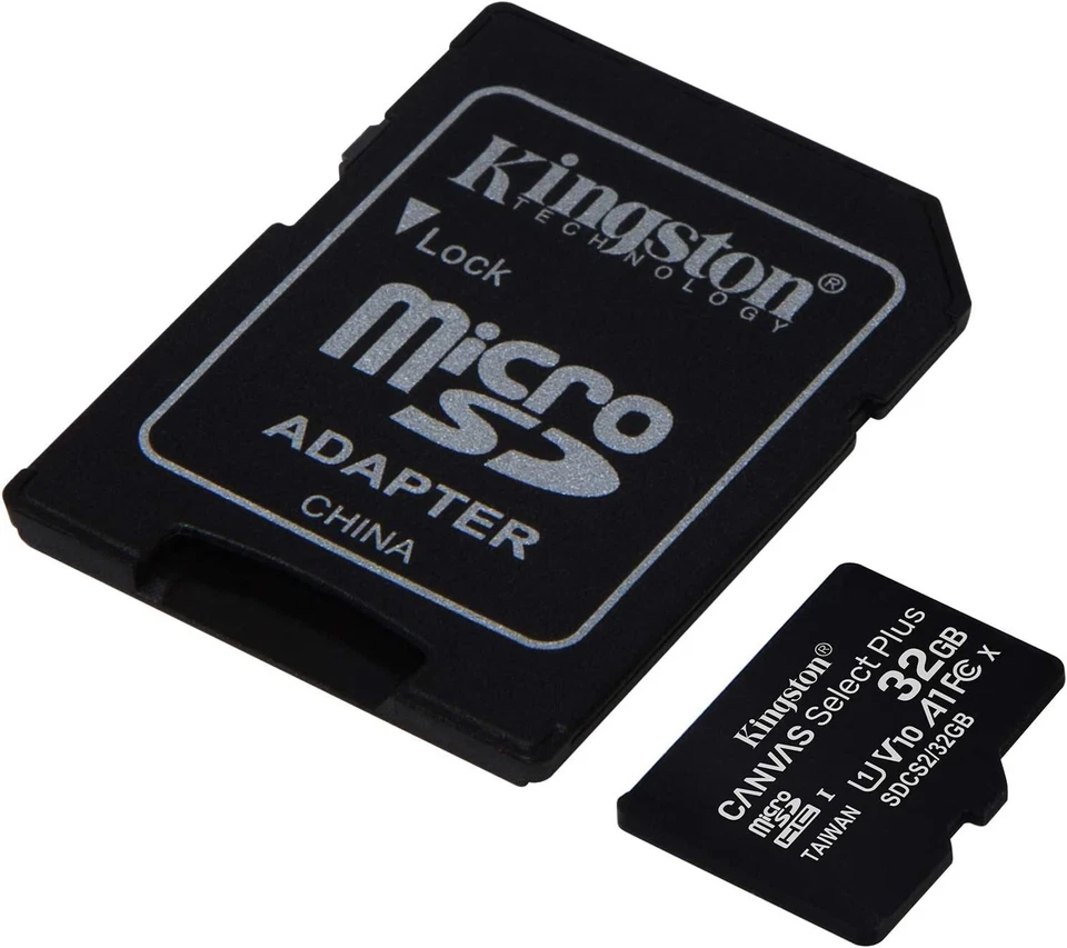 Adattatore card KINGSTON Micro sd HC Scheda Memoria 16 32 64 128 GB Classe 10 - Immagine 2 di 4