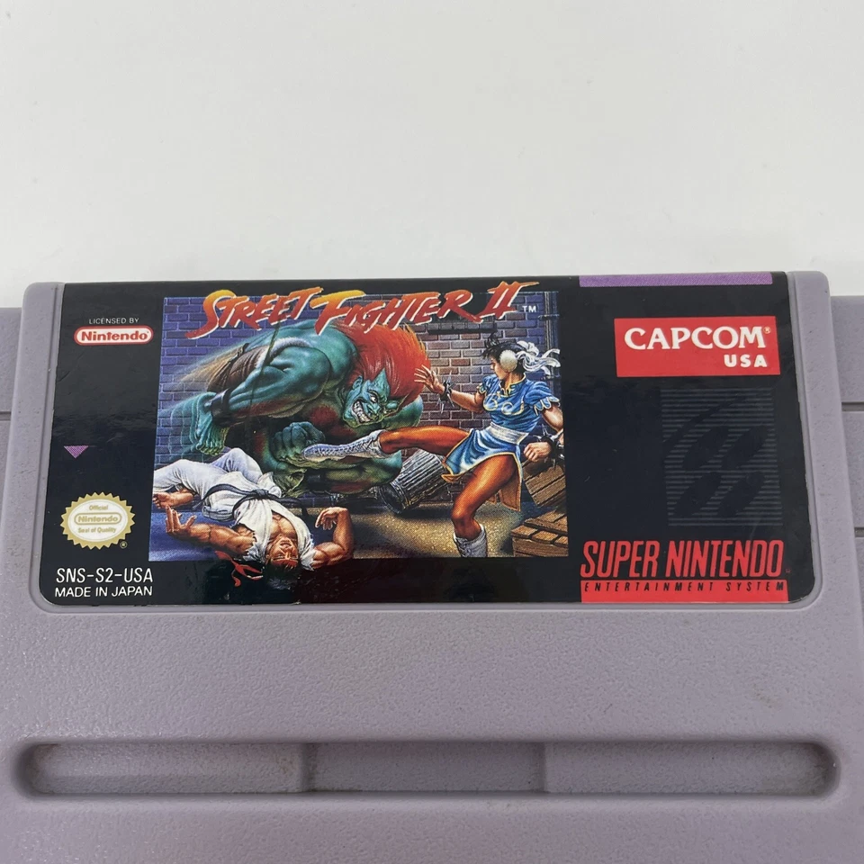 Vintage Street Fighter II 2 (Super Nintendo Entertainment System SNES) GAME ONLY - Image 3 of 4