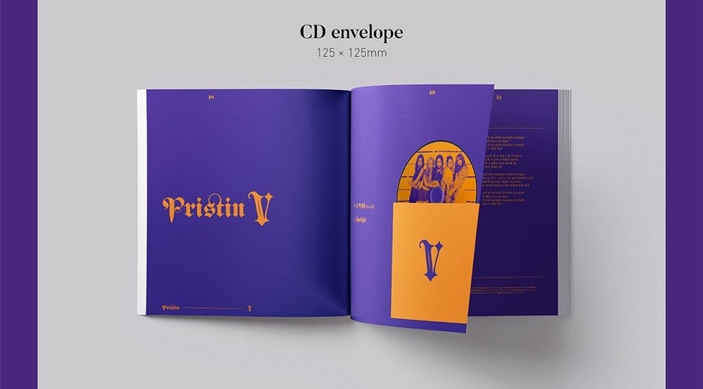 PRISTIN V Single Album [Like a V] CD+80p Photobook+2p