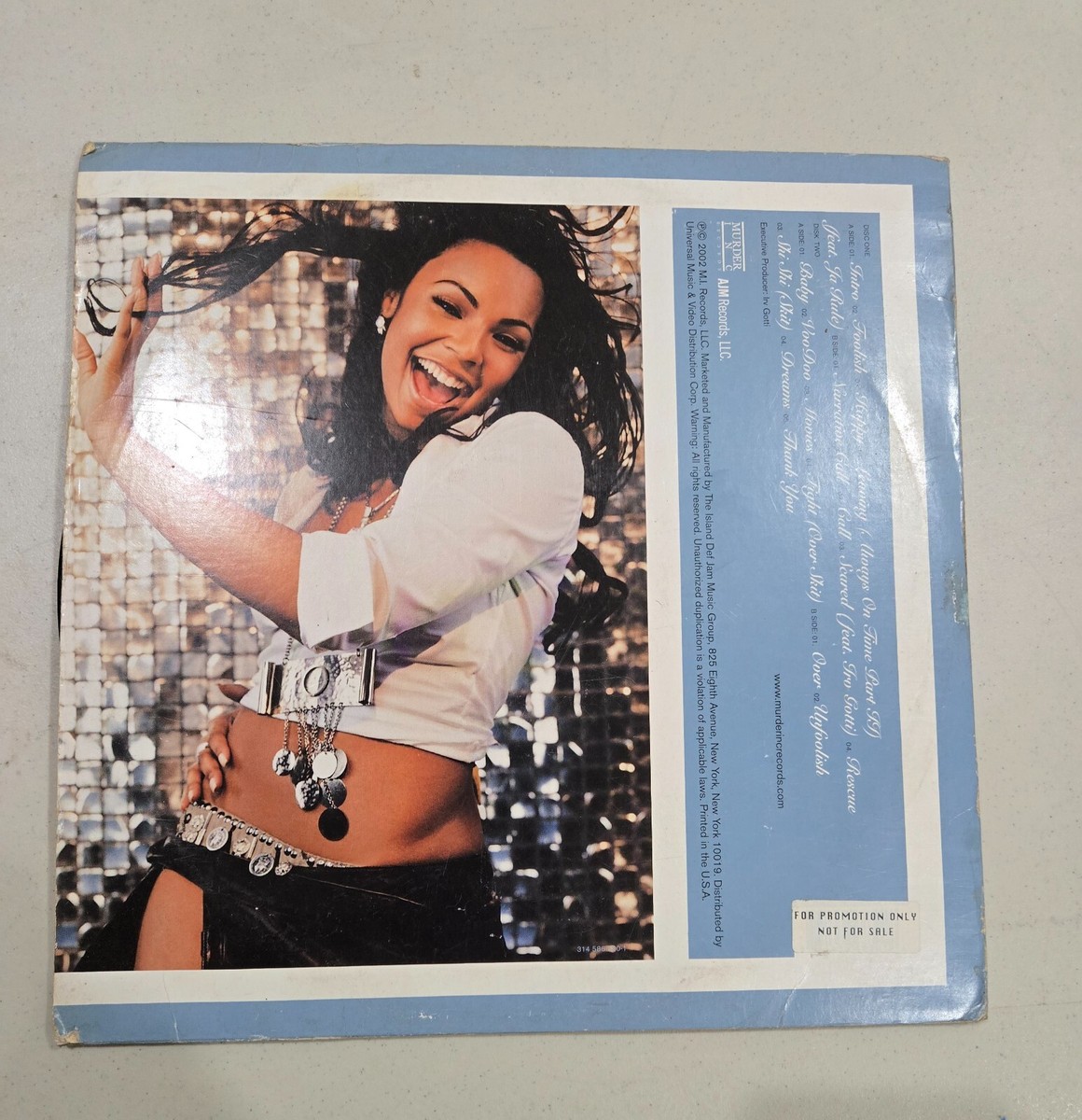 ASHANTI Self Titled MURDER INC 314-586-830-1 2XLP