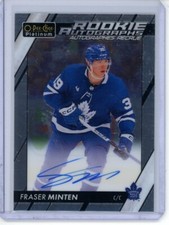 2023-24 O-Pee-Chee Platinum Fraser Minten Rookie Auto RC