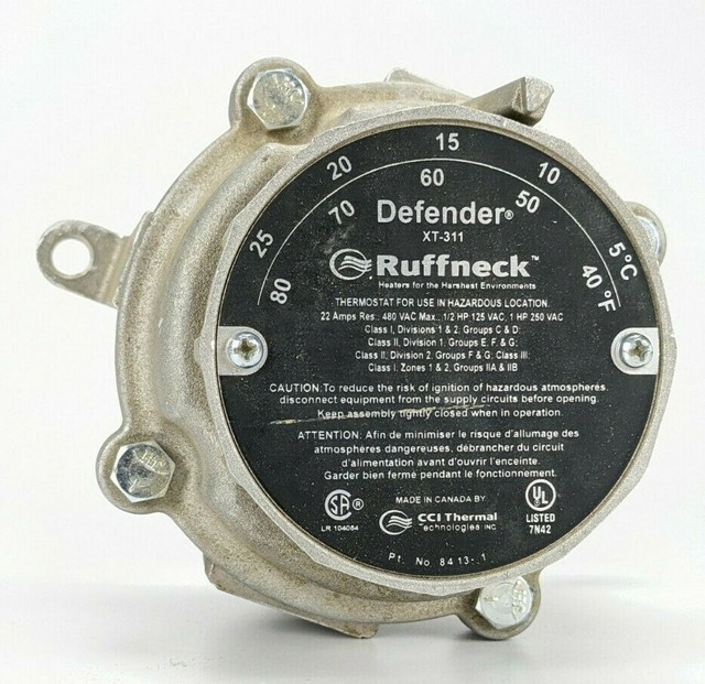 Ruffneck Heaters Defender Xt-311 Explosion-proof Thermostat for ...
