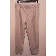 Chaps True American Chino Khaki Slacks Dress Pants Work Wear Men's Size 34 x 30