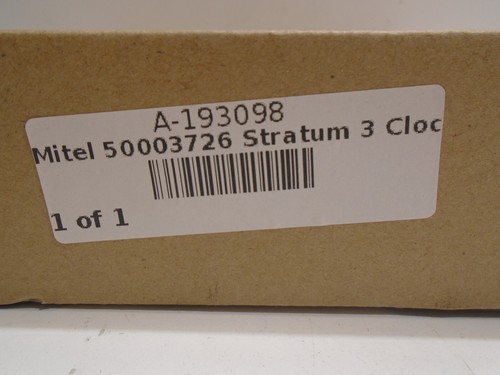 *NEW* MITEL 50003726 SX 200 IP STRATUM 3 CLOCK MODULE - Picture 5 of 6