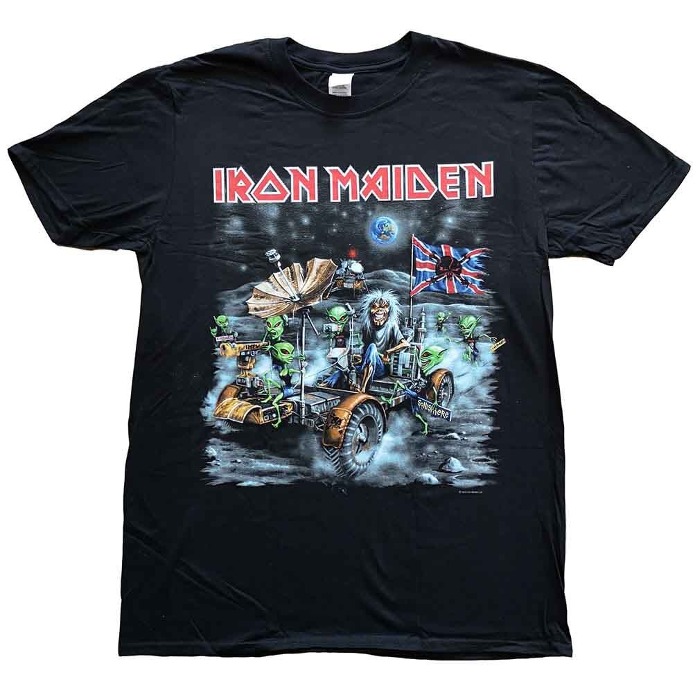 Iron Maiden Knebworth Moon buggy T-Shirt Black New | eBay