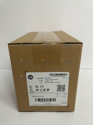 New Sealed 22B-B017N104 ALLEN BRADLEY PowerFlex 40 AC Drive 17A 5HP