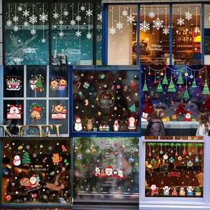 Details Zu Weihnachten Fensterbild Sticker Wandtattoo Weihnachtsmann Fenster Weihnachtsdeko