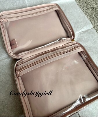 NEW Marc Jacobs Fragrances PERFECT Metallic Rose Gold Puffy Makeup