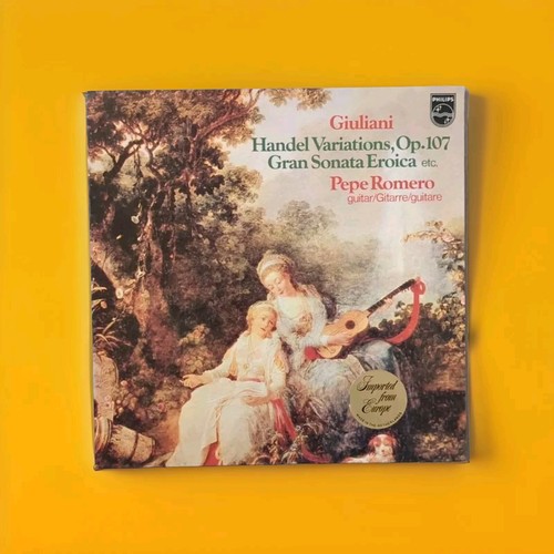 9500 513 Giuliani Handel Variations Gran Sonata Erocia / Pepe Romero 12" LP - Picture 2 of 7