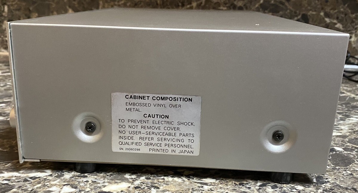 Onkyo TA-2020 Stereo Cassette Deck Vintage Early 80s Tested