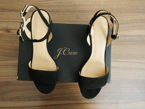 j crew block heel sandal